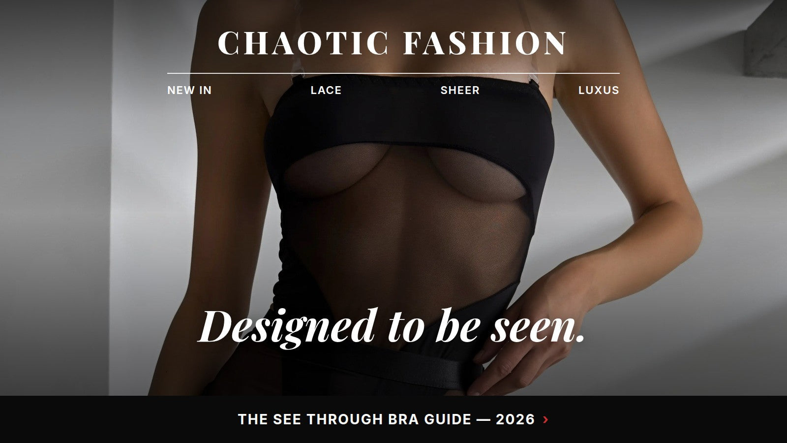See through bra guide 2026 – sheer mesh editorial hero – Chaotic Fashion