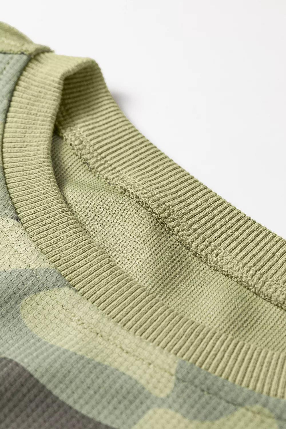 Women's camouflage top, long sleeve