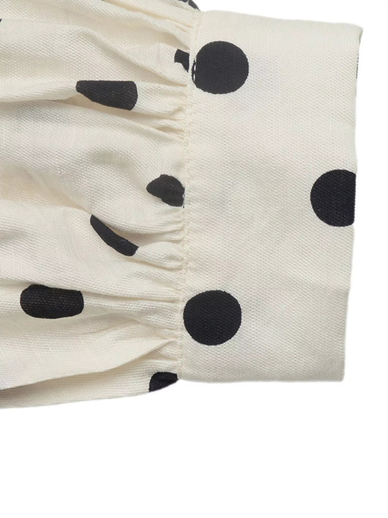 Women's polka dot shirt
