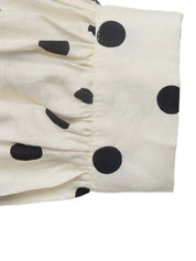 Women's polka dot shirt