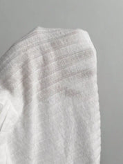 Button Detail Ribbed Top – Feminine V-Neckline – Chaotic Fashion