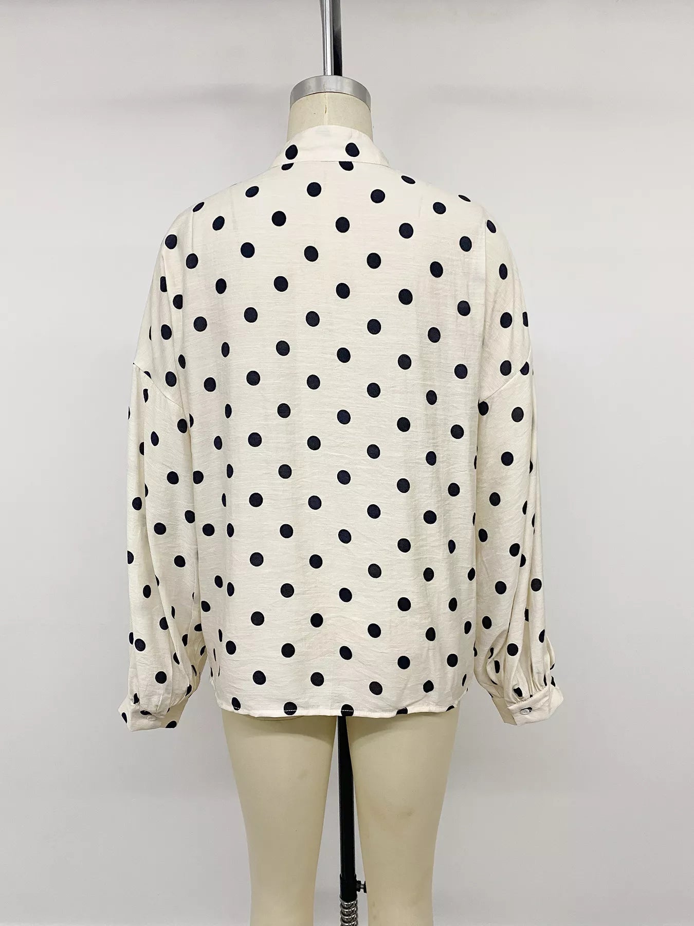 Women's polka dot shirt