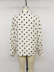 Women's polka dot shirt