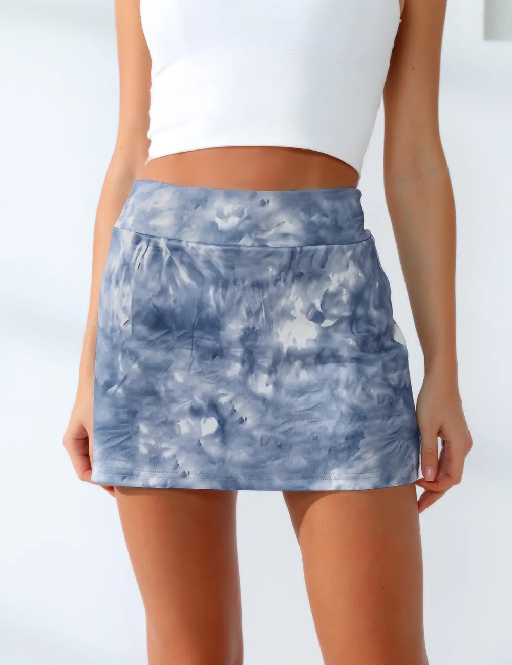Women's tie-dye skirt
