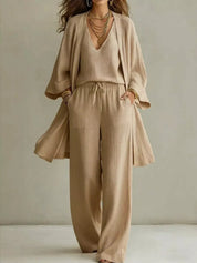 Women's cardigan, v-neck