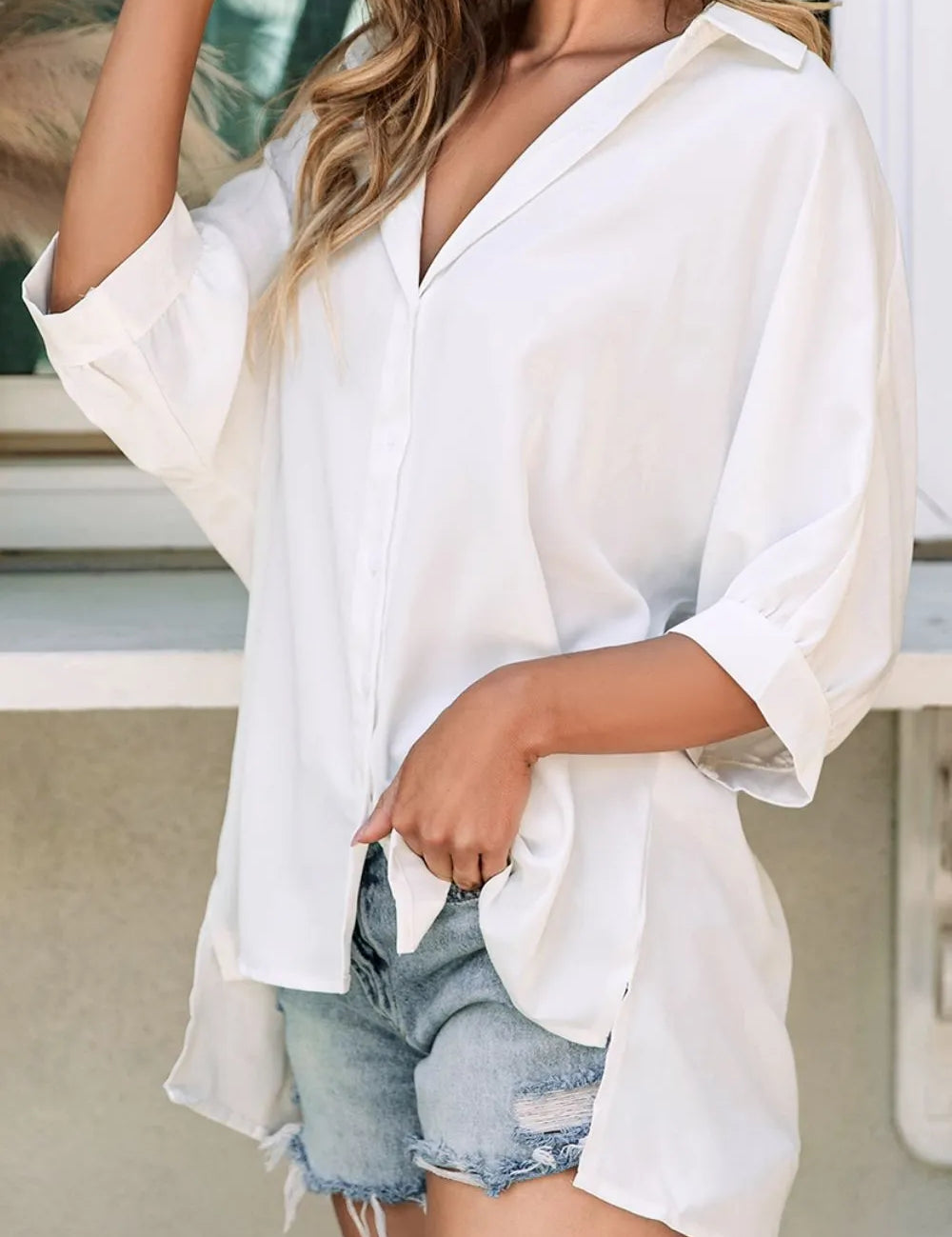 Women's shirt, collared