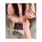 Top Grain Leather Inspired Mini Sellier Kelli Bag