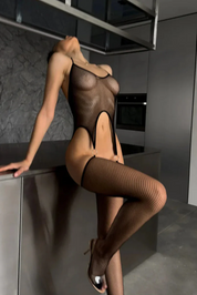 Tianna's seductive one-piece