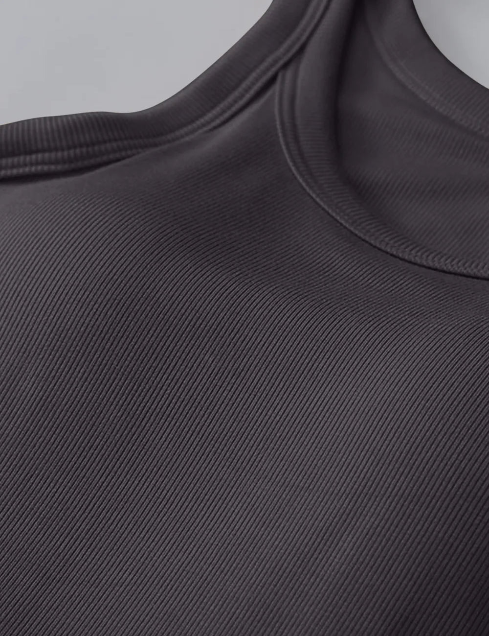Built-In Bra Tank – Soft Stretch in Black – Chaotic Fashion