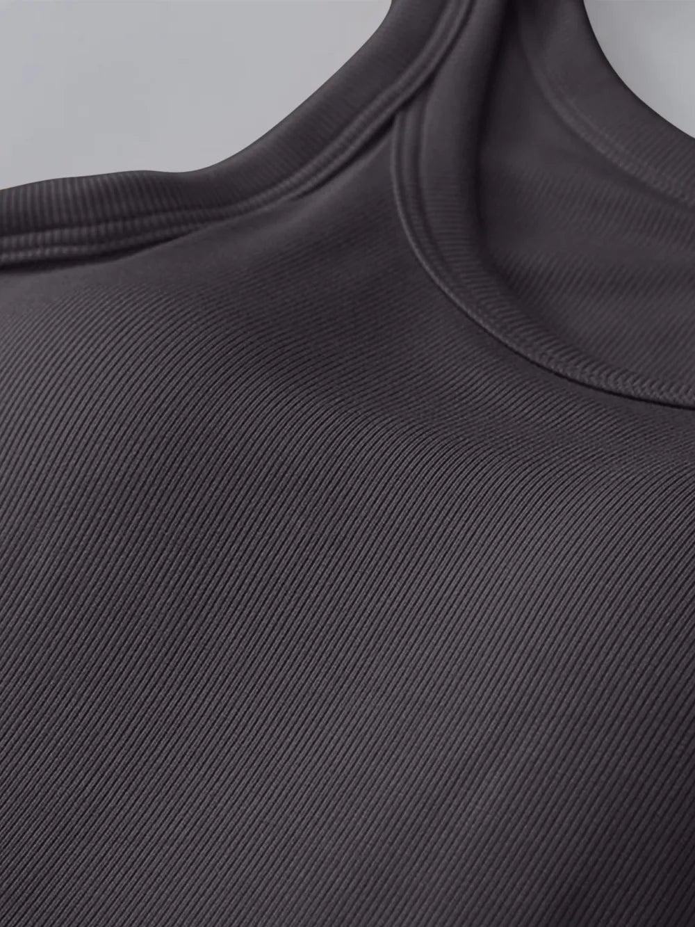 Built-In Bra Tank – Soft Stretch in Black – Chaotic Fashion