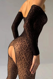 Crotchless Bodystocking for Women – Sheer Full Body Stocking – Chaotic Fashion