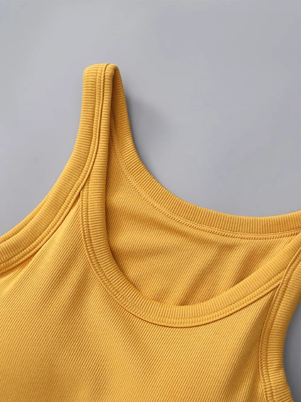 Shelf Bra Tank Top – Everyday Fit in Dark Blue – Chaotic Fashion