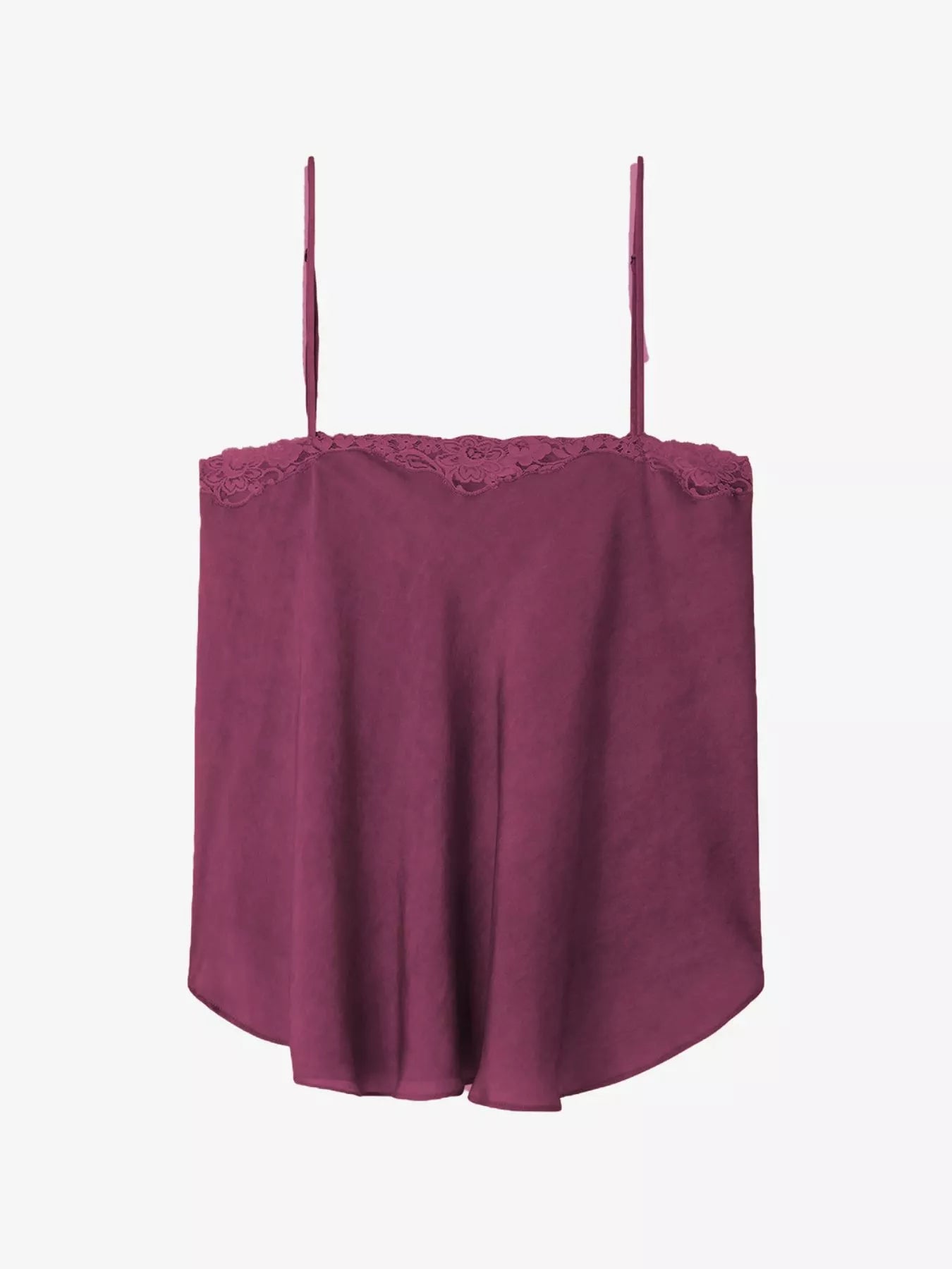 V-Neck Camisole – Feminine Lace Trim – Chaotic Fashion