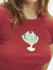 Everyday Graphic T-Shirt for Women – Print Detail – Chaotic Fashion
