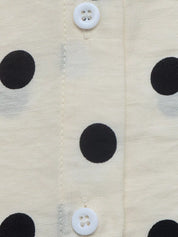 Women's polka dot shirt