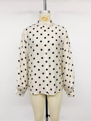 Women's polka dot shirt