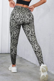 Leopard Leggings for Women – Dark Gray Colorway – Chaotic Fashion