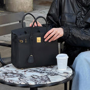 Top Grain Leather X-large Inspired Birk Handbag