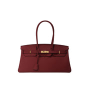 Top Grain Leather Inspired Birk Shoulder Bag