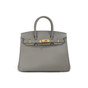 Top Grain Leather Inspired Birk Handbag