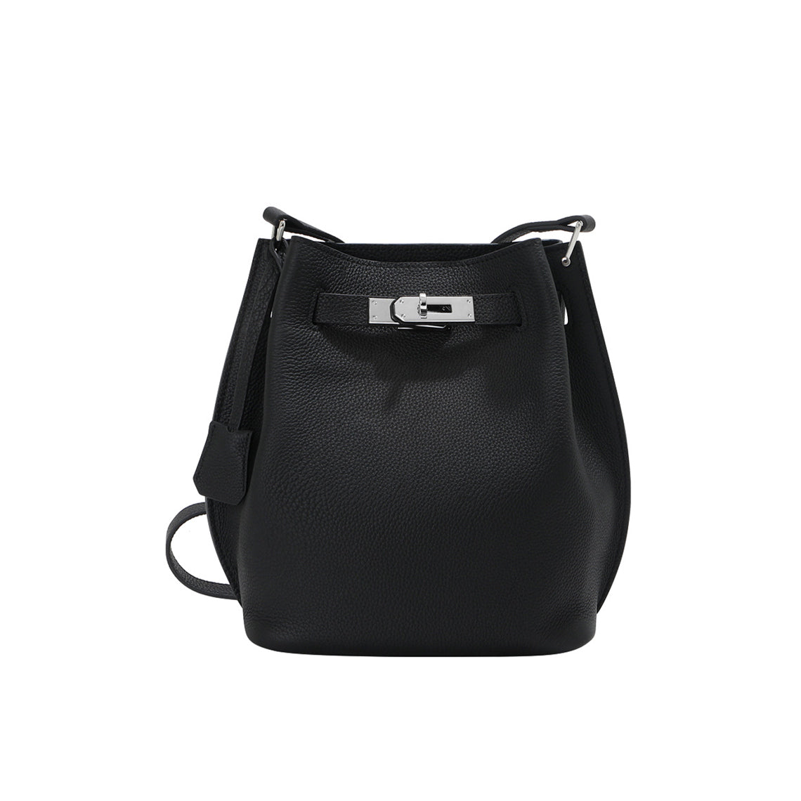 Top Grain Leather Inspired Kelli Bucket Bag