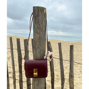 Leather Inspired Tofu Box Bag