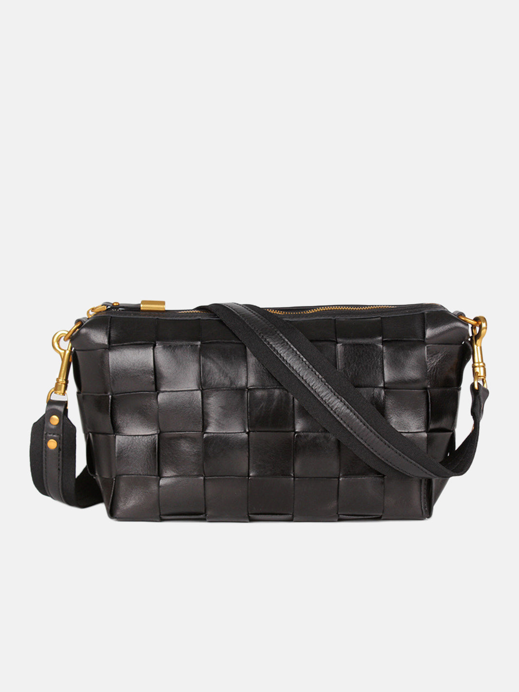 Vegetable Tanned Leather Classic Woven Bag