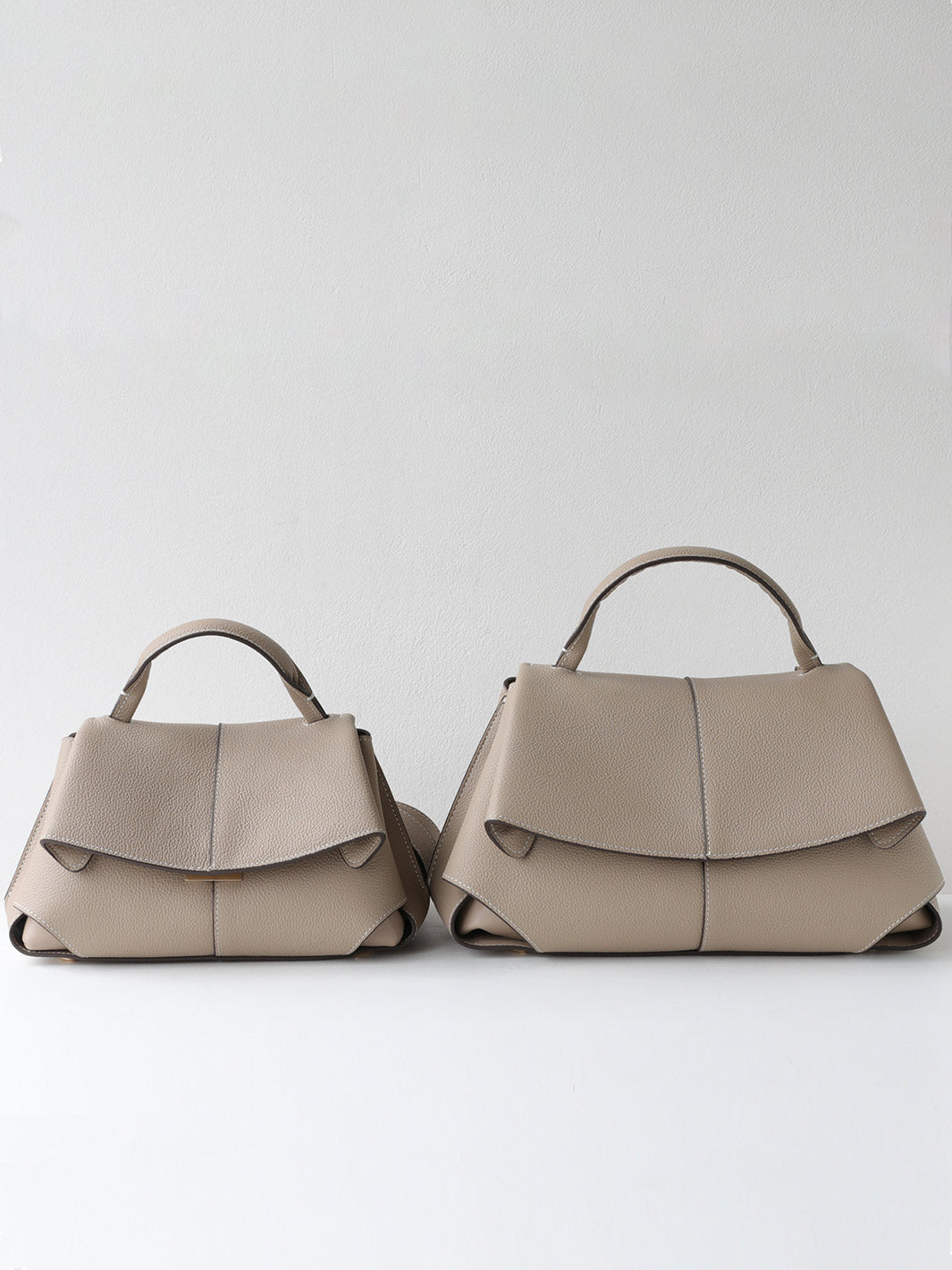 Top Grain Leather Women Smile Bag