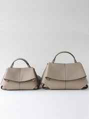 Top Grain Leather Women Smile Bag
