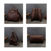 Top Grain Leather Classic Backpack for Women
