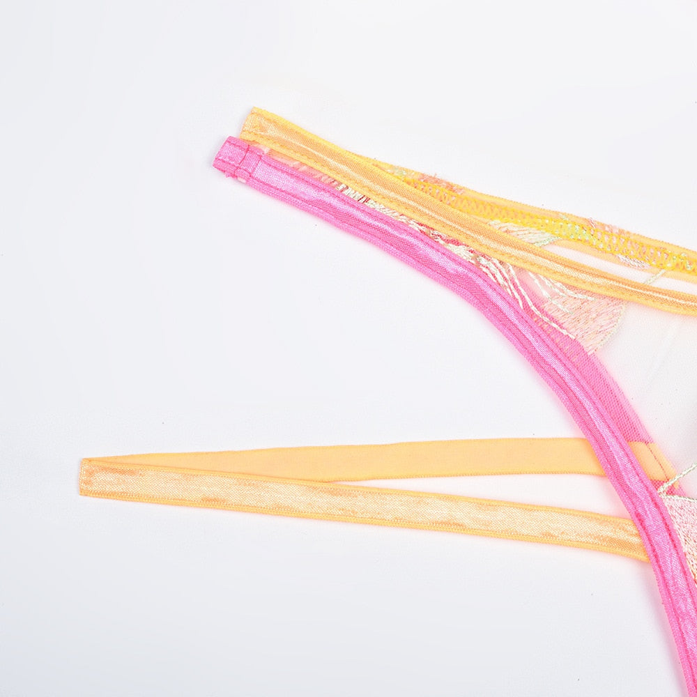 SKYE PINK 2 PIECE LINGERIE SET