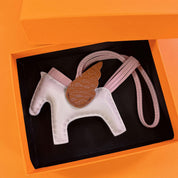 Lambskin Rodeo Horse Charm