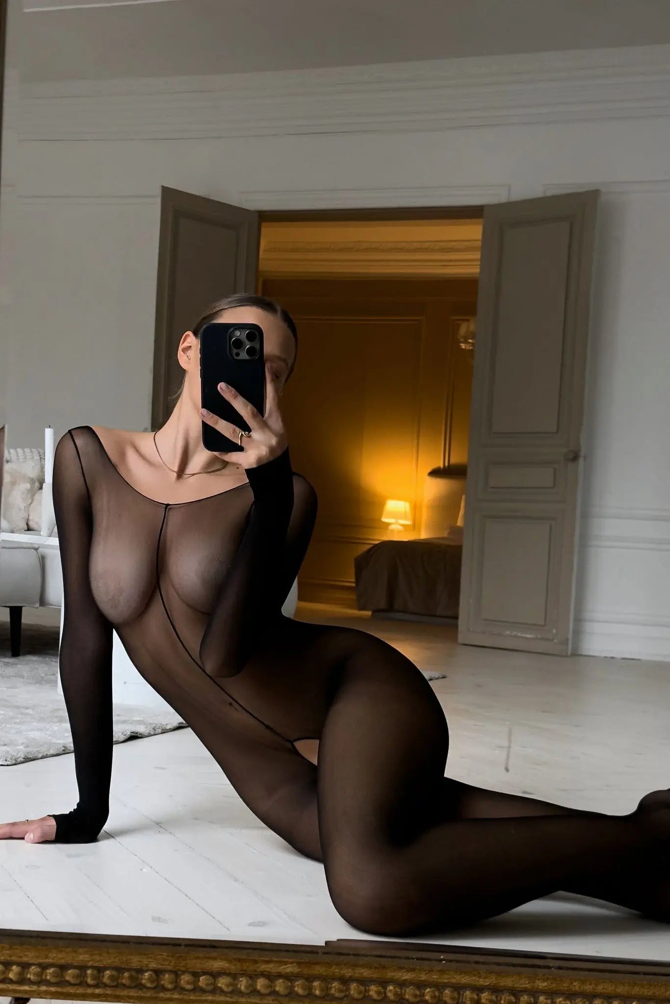 Sheer Crotchless Bodywear – Stretch Fit – Chaotic Fashion