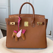 Top Grain Leather Inspired Croc Flap Bag