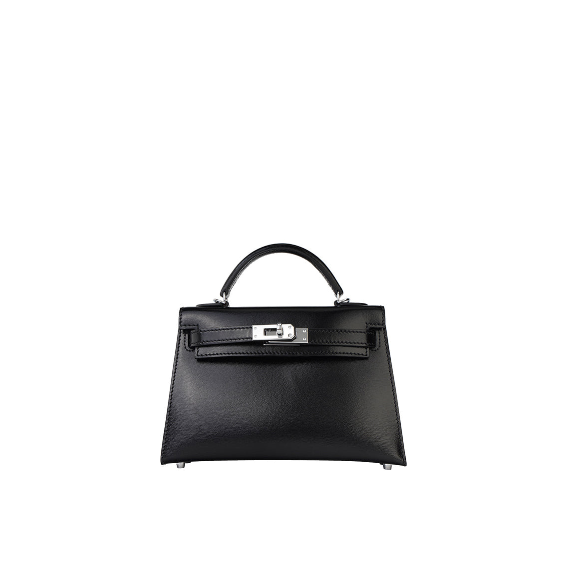 Top Grain Leather Inspired Mini Sellier Kelli Bag