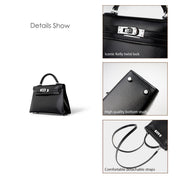 Top Grain Leather Inspired Mini Sellier Kelli Bag