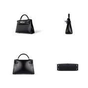 Top Grain Leather Inspired Mini Sellier Kelli Bag