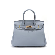 Top Grain Leather X-large Inspired Birk Handbag