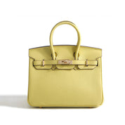 Top Grain Leather X-large Inspired Birk Handbag
