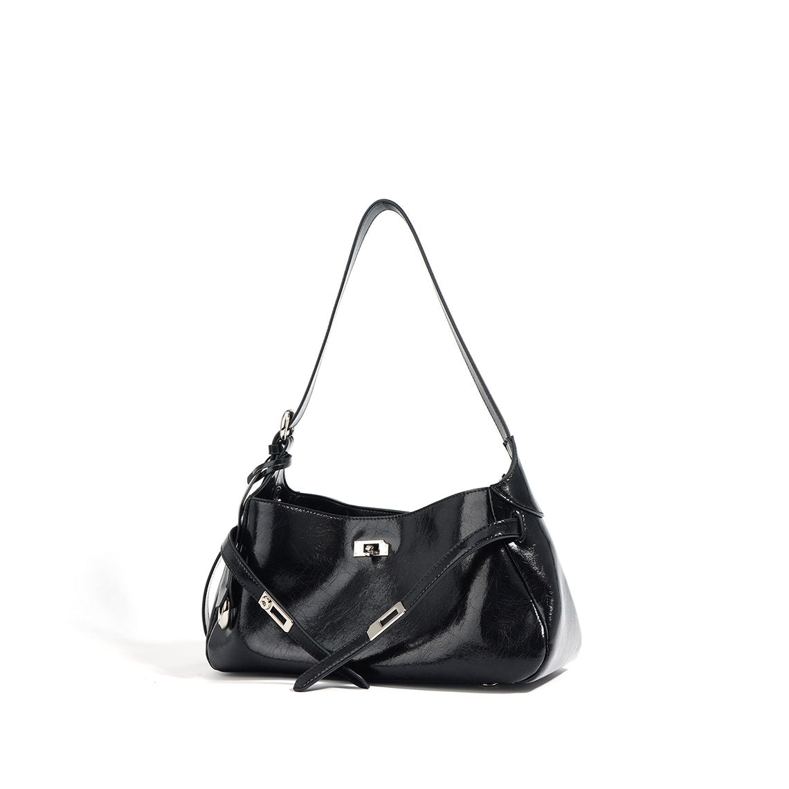 Leather Inspired Kelli Hobo Bag