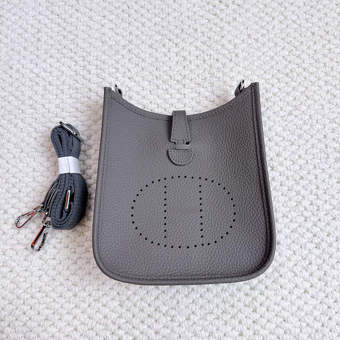 Top Grain Leather Inspired Evelyne Crossbody Bag