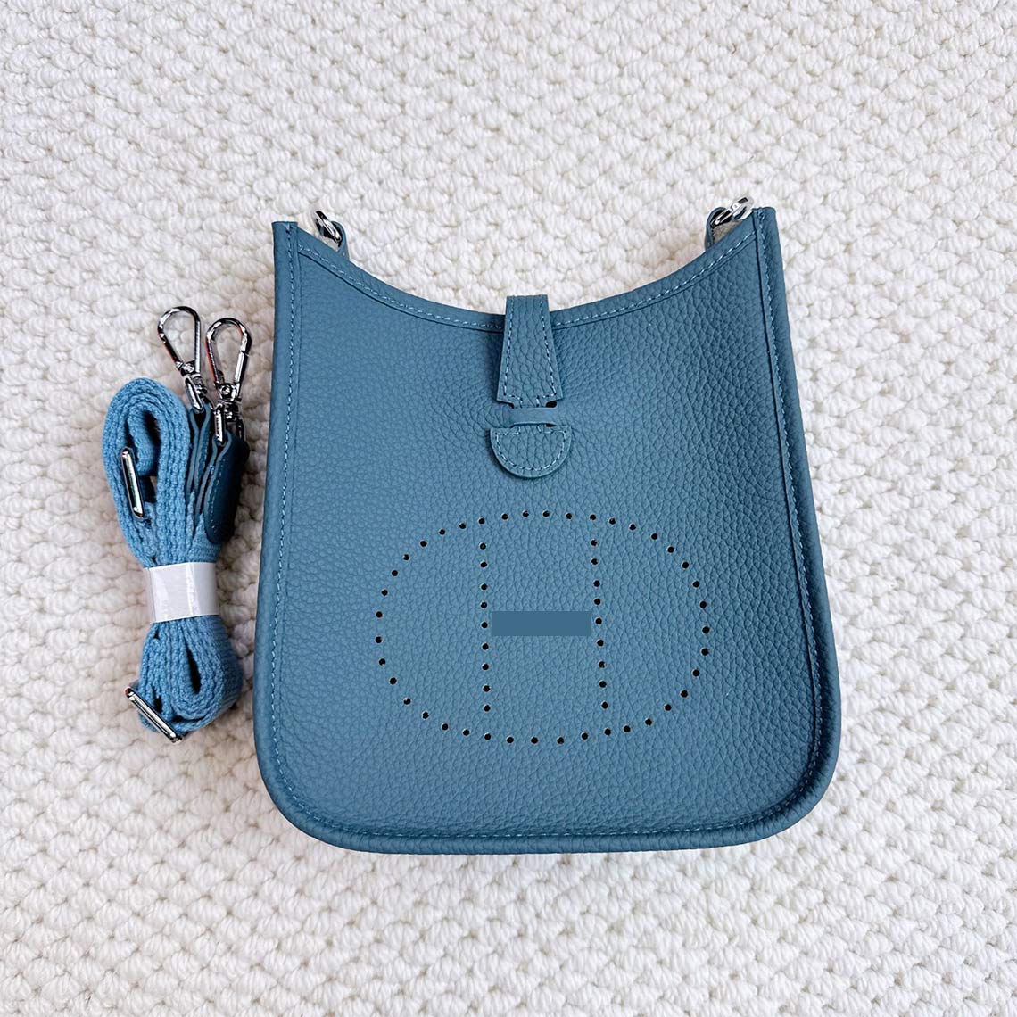 Top Grain Leather Inspired Evelyne Crossbody Bag