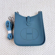 Top Grain Leather Inspired Evelyne Crossbody Bag