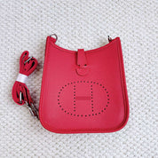Top Grain Leather Inspired Evelyne Crossbody Bag