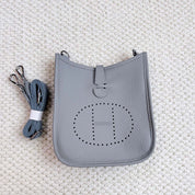 Top Grain Leather Inspired Evelyne Crossbody Bag