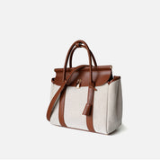 Top Grain Leather Women Work Handbag