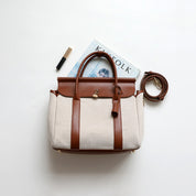 Top Grain Leather Women Work Handbag