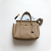 Top Grain Leather Women Work Handbag