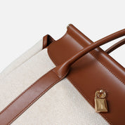 Top Grain Leather Women Work Handbag