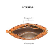 Vegetable Tanned Leather Classic Woven Bag